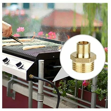 Adattatore Del Gas Adattatore Del Tubo Flessibile Del Gas In Rame Adattatore Di Connessione Della Bombola Del Gas 2 Pezzi 6 Adattatore Del Gas Adattatore Del Tubo Flessibile Del Gas In Rame Adattatore Di Connessione Della Bombola Del Gas 2 Pezzi - immagine 4