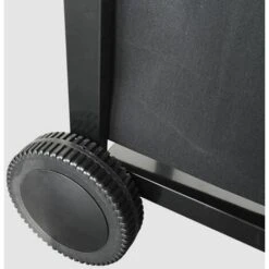 Garden Plancha Garden Max Merida - 4 Luci - Su Un Carrello - Acciaio Smaltato - 75 X 35 Cm - Nero -Sconto Weber || Campingaz || OUTSUNNY in Italia 99471057 3